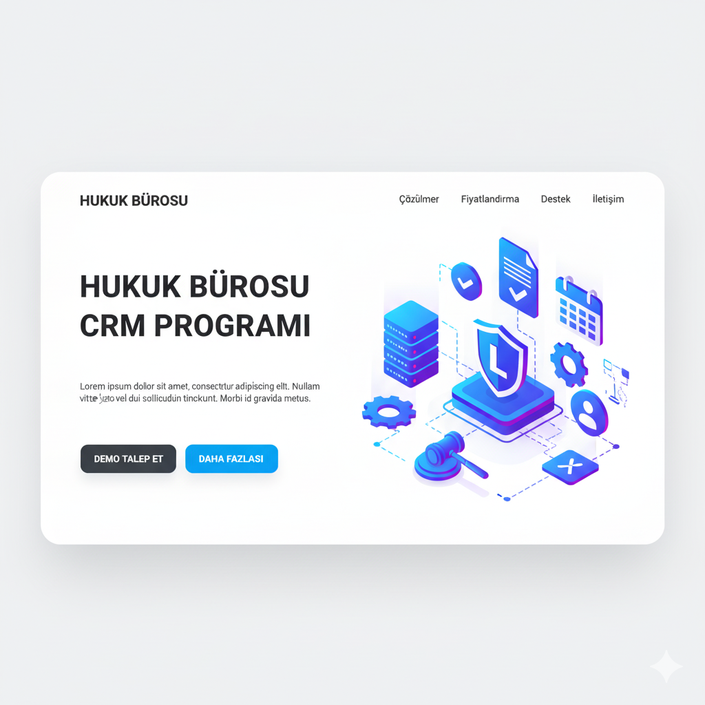 Hukuk Bürosu CRM Programı